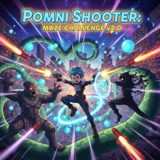 Pomni Shooter: Maze Challenge v2.0