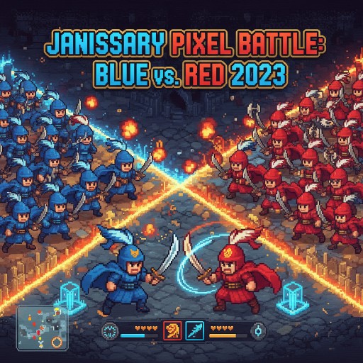 Janissary Pixel Battle: Blue vs Red 2023