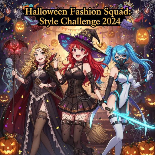 Halloween Fashion Squad: Style Challenge 2024