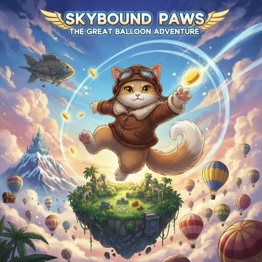 Skybound Paws: The Great Balloon Adventure