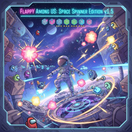 Flappy Among Us: Space Spinner Edition v1.5